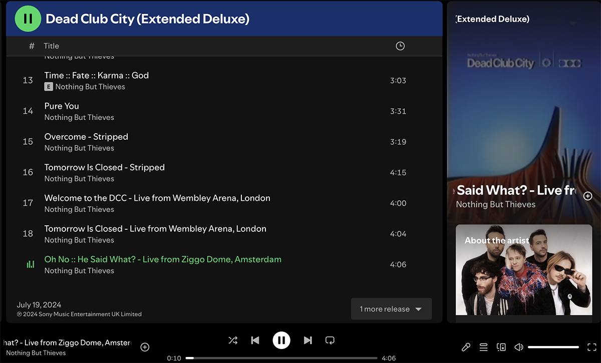 Dirac Live Oh No He Said What?